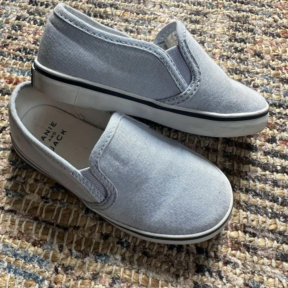 Janie and Jack boys slip on sneakers